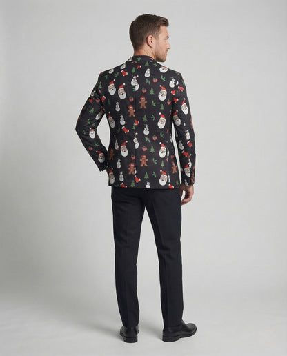 Men's Christmas Blazer Slim Fit
