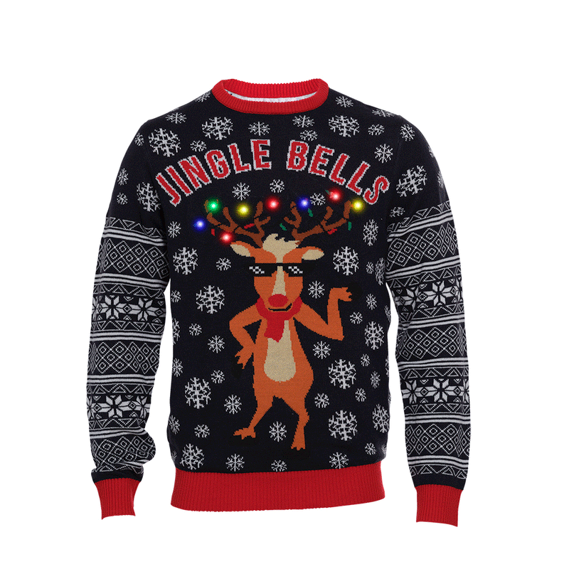 Jingle Bells Christmas Sweater Men's