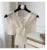 Korean Style Decorative Fake Collar Shawl Wrap Hollow Out Embroidery Sunflower Leaves Lace Necklace Short Poncho Capele