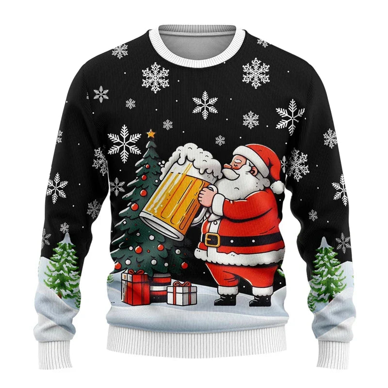 Karl Men's Fun Beer Christmas Sweater