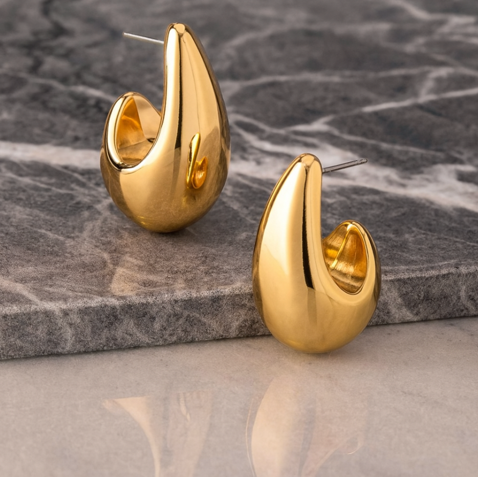 Petra Hoop Earrings