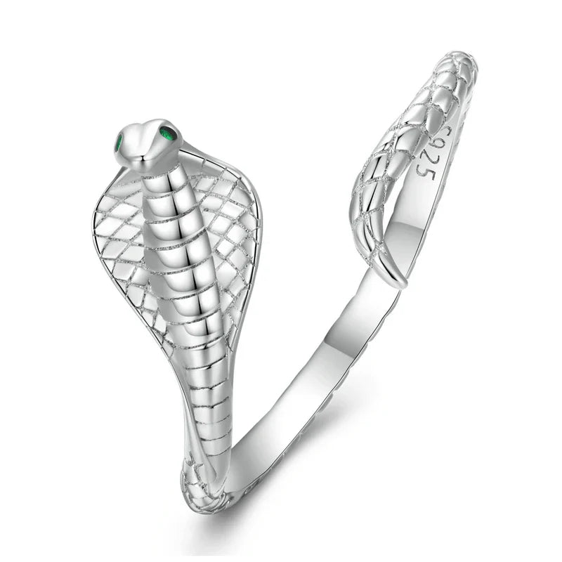 Sterling Silver Cobra Ring