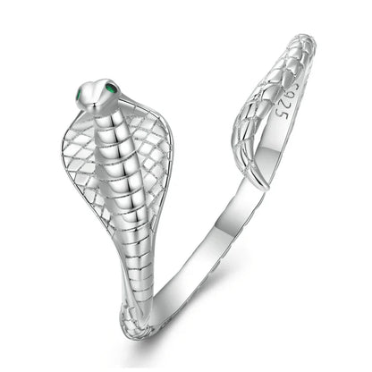 Sterling Silver Cobra Ring