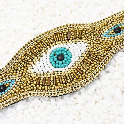 Evil Eye Beaded Bracelet