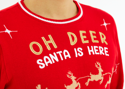 Oh Deer Sweater Women's