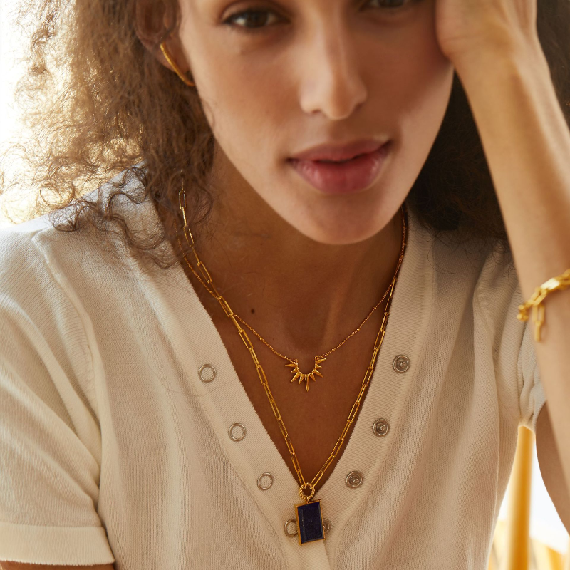 Sun Ray Light S925 Sterling Silver Necklace