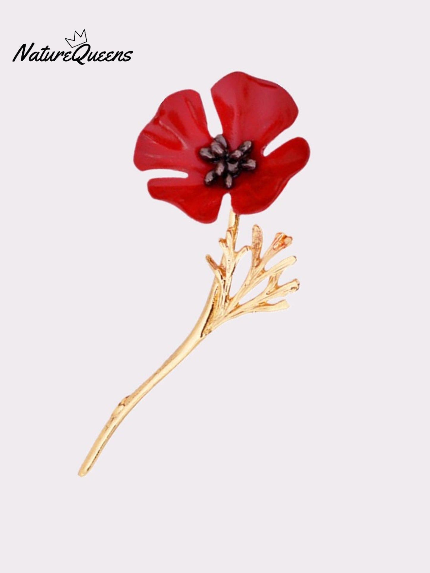 Poppy Brooch