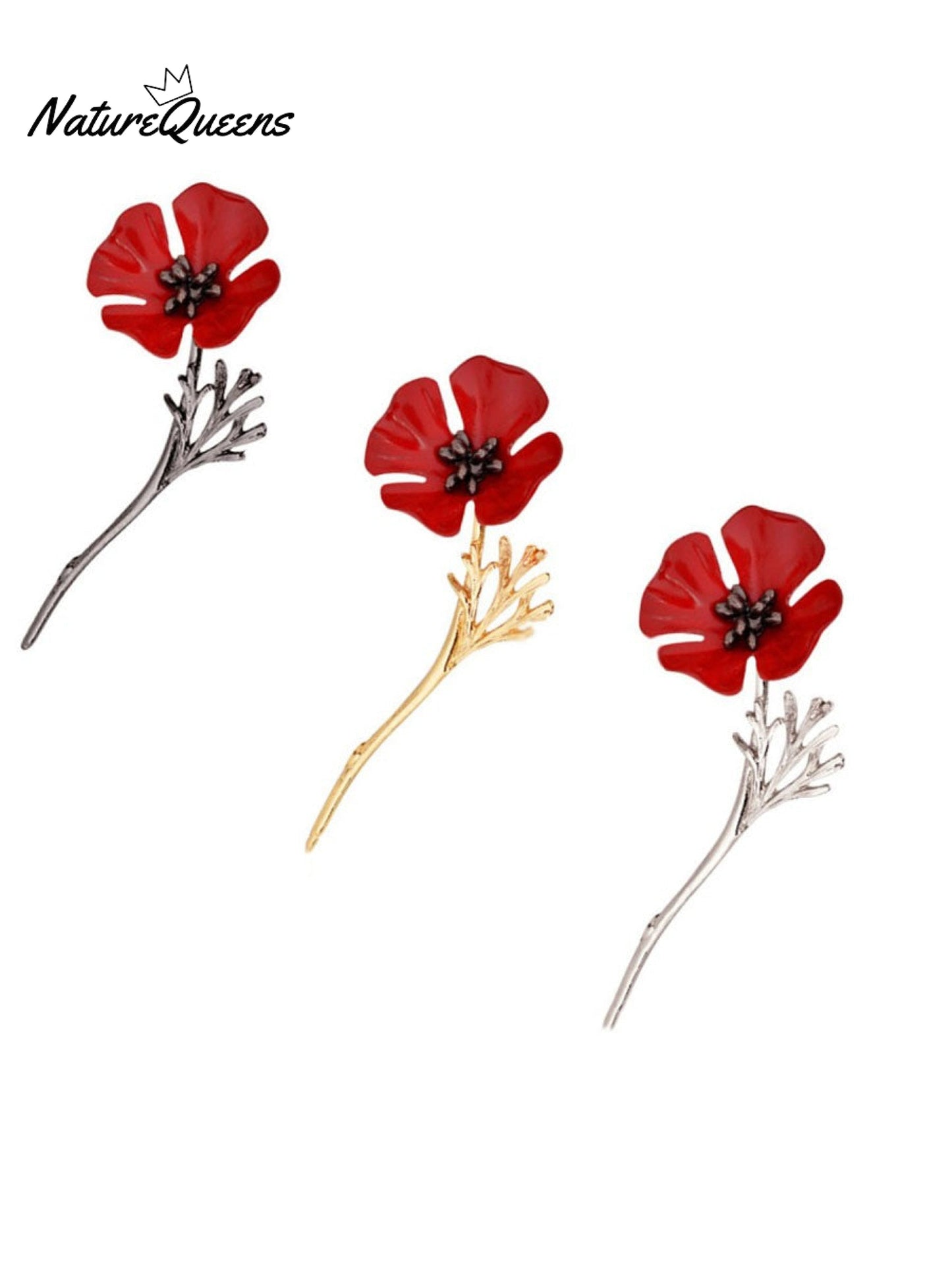 Poppy Brooch