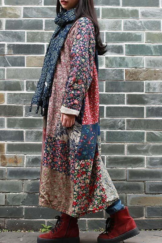 Limited Stock- Retro Color Contrast Coat