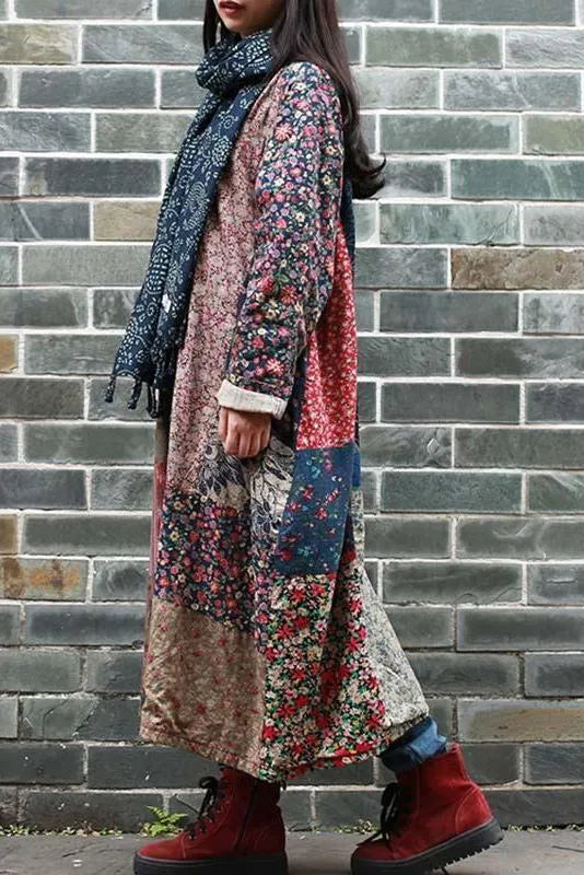 Limited Stock- Retro Color Contrast Coat