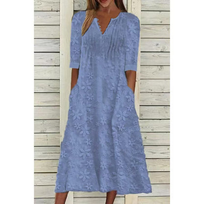 Cotton Linen Dress