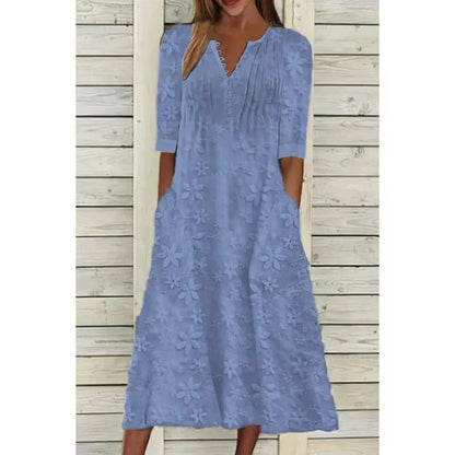 Cotton Linen Dress