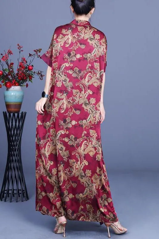 Pocket Short Sleeve Maxi Dress
