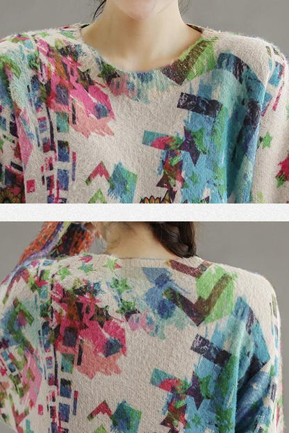 Knitted Sweater Cotton Sweater