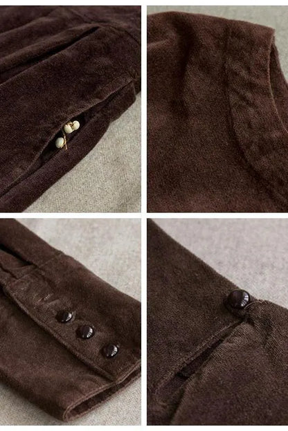 Corduroy a Line Dresses