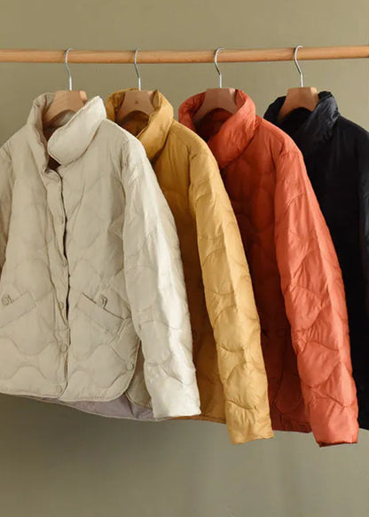 Diy Khaki Winter Down Coats