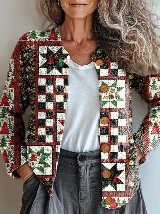 Patchwork Christmas Jacket
