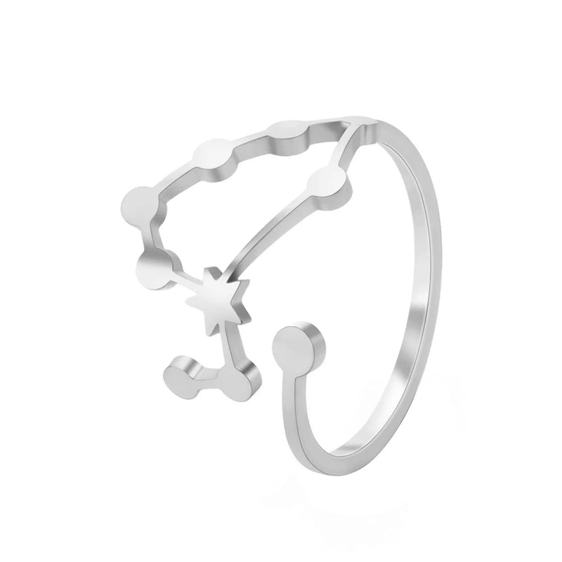 Zodiac Star Sign Rings