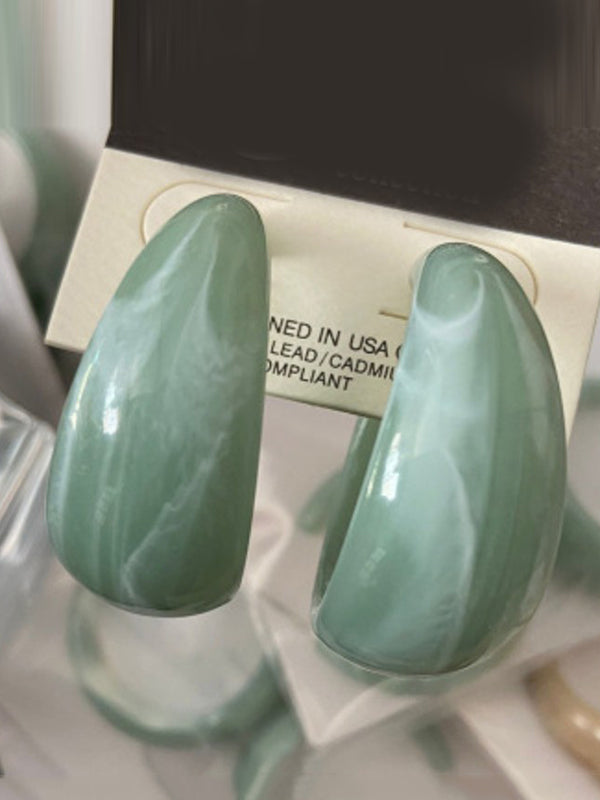 Geometric 6 Colors Acrylic Earring