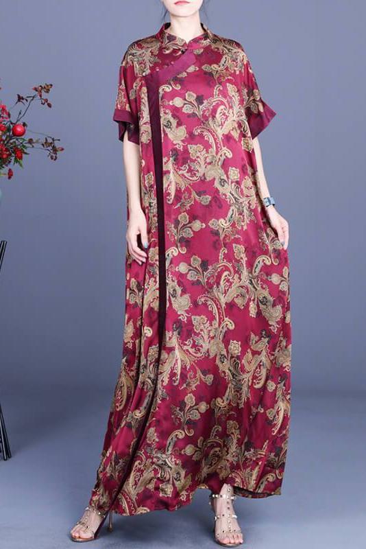 Pocket Short Sleeve Maxi Dress