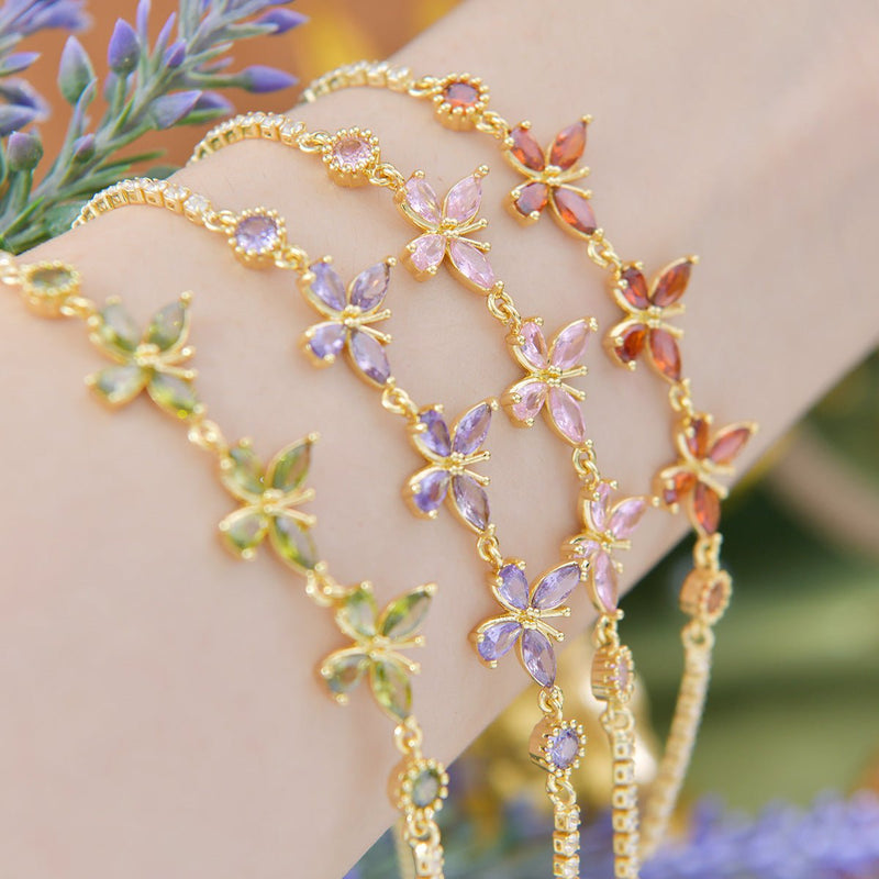 Adelaide Bracelet in Pink
