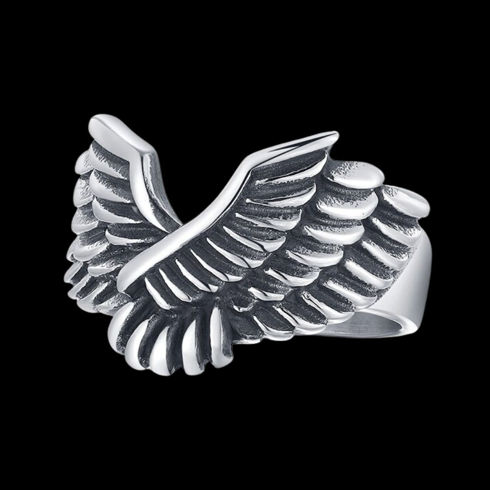 Antique Angel Wing Ring