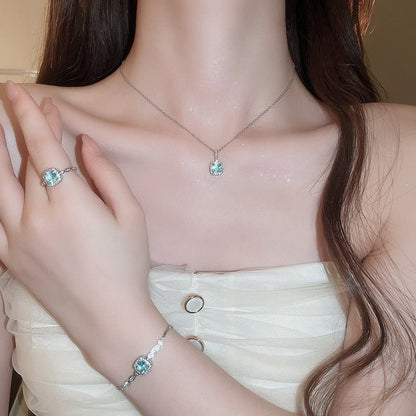 Aquamarine Baroque Bracelet