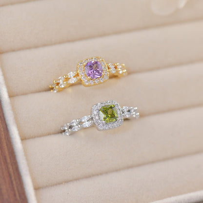 Aubrey Peridot Ring