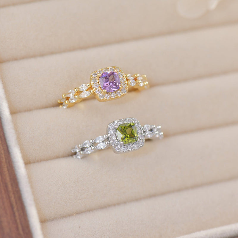 Aubrey Peridot Ring