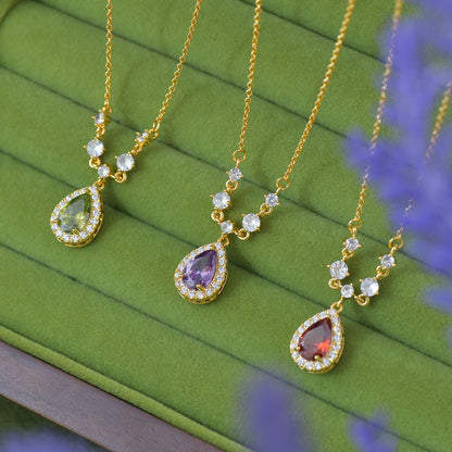 Aurelia Peridot Necklace