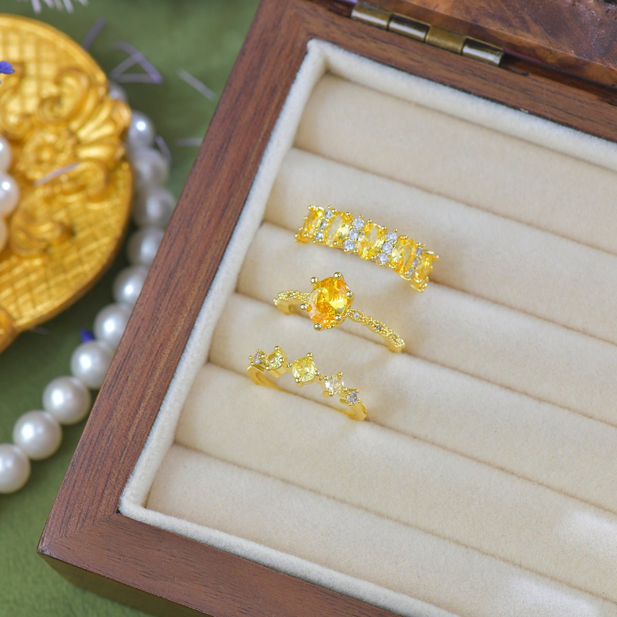 Autumn Trilogy Ring