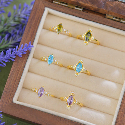 Azure Celestia Ring