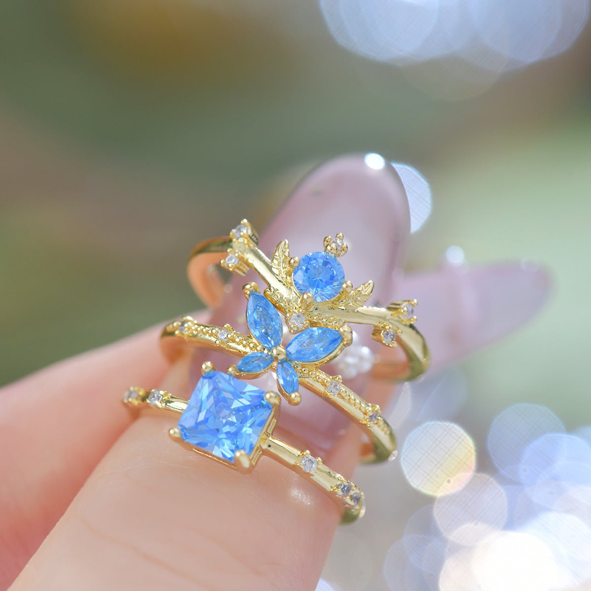 Azure Princess Ring