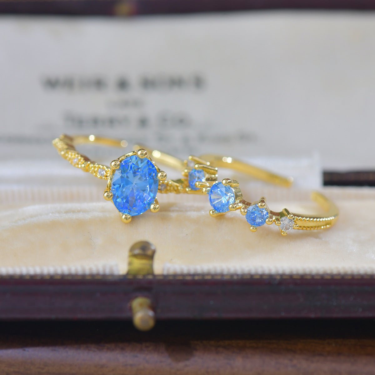 Azure Trilogy Ring