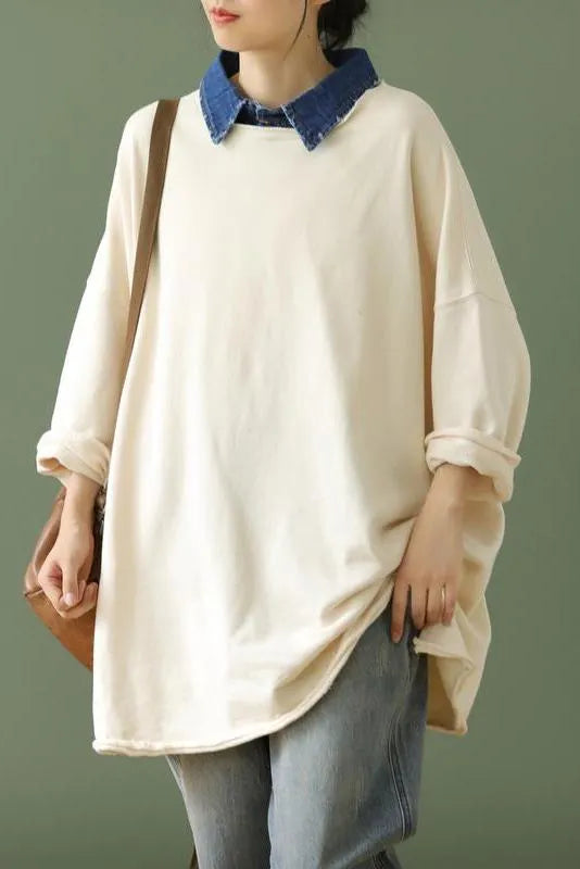 Limited Stock- Stitching Color Contrast T-shirt