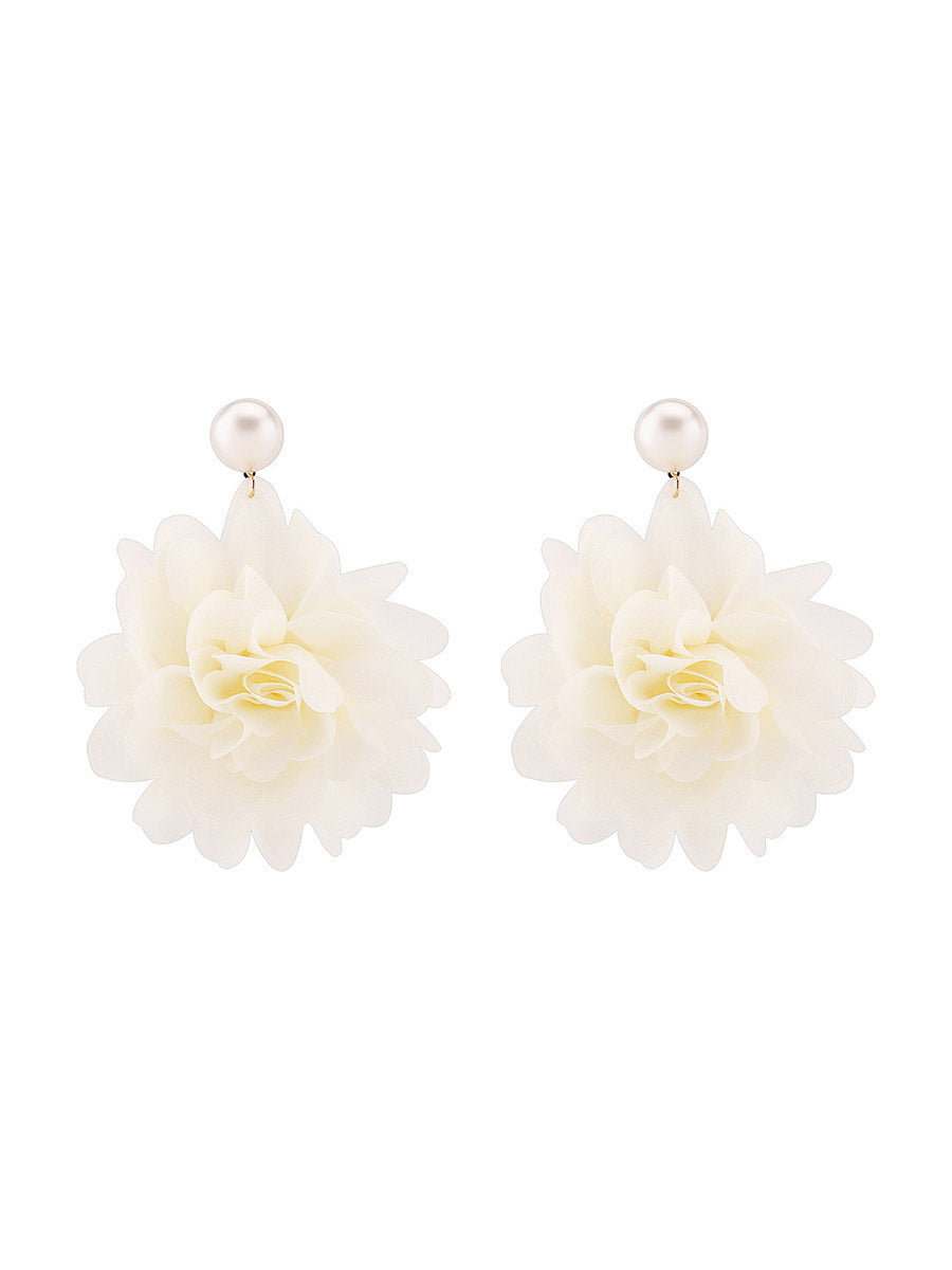 Flower Shape Earrings Accessories