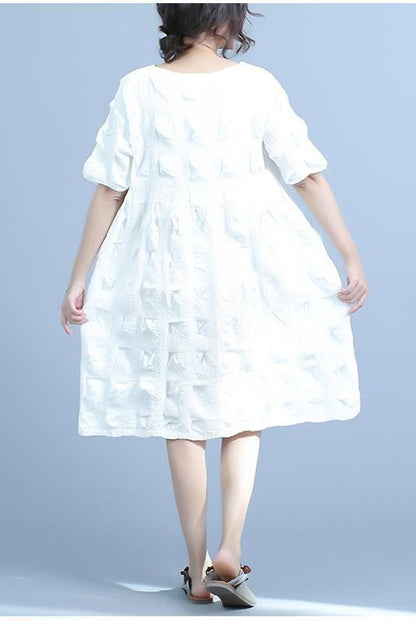 Cotton Dresses Summer Loose Clothes