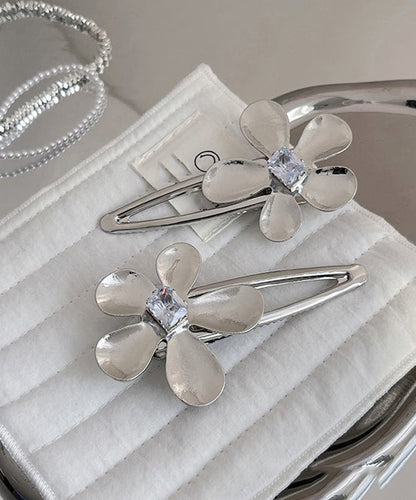 Boutique Silk Alloy Zircon Hairpin