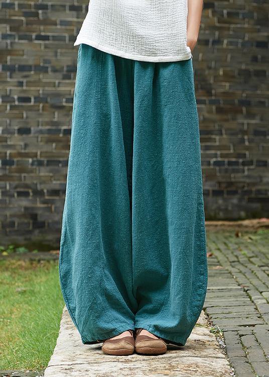Cotton and Linen Chinese Style Ramie Wild Pants Yoga Pants