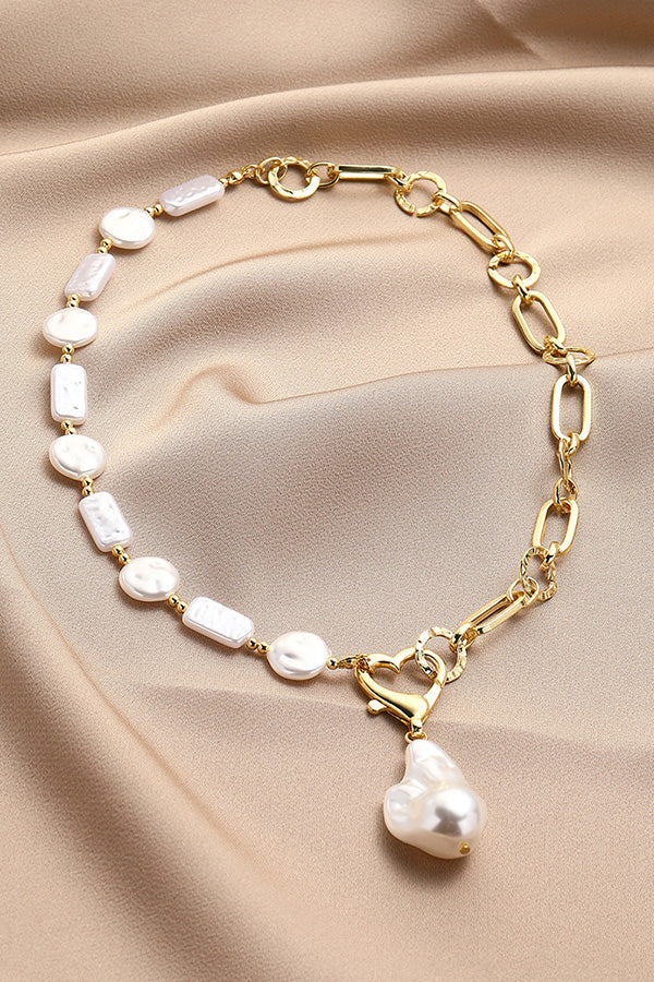 And Versatile Baroque Pearl Necklace