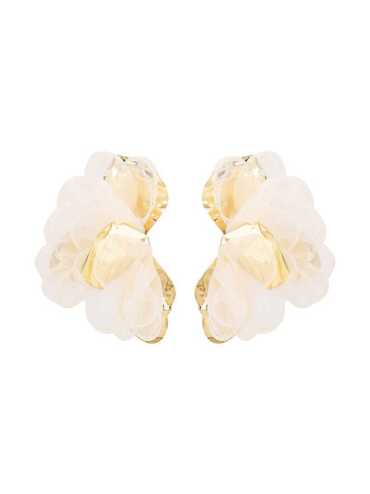 Flower Shape Earrings Accessories