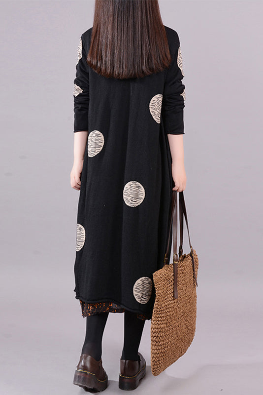 New Loose Pocket Knit Sweater Cardigan Jacket