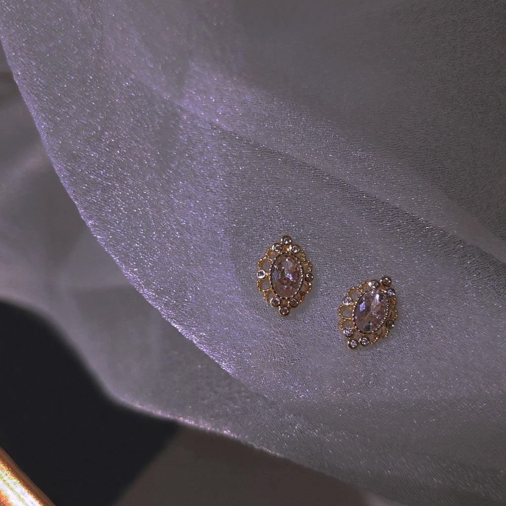 Grace Baroque Stud Earrings