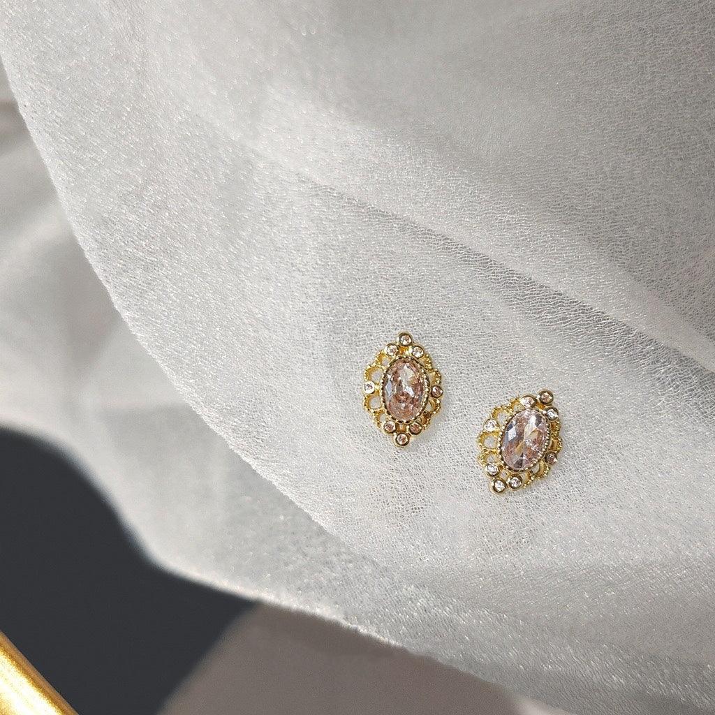 Grace Baroque Stud Earrings