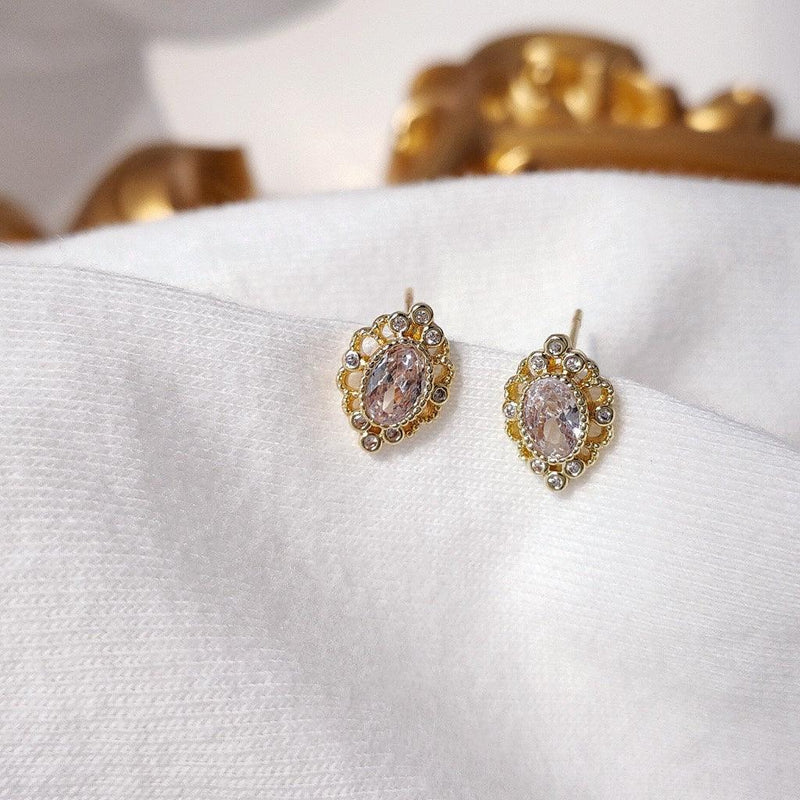 Grace Baroque Stud Earrings