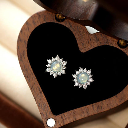 Baroque Stud Earrings - Mikayla