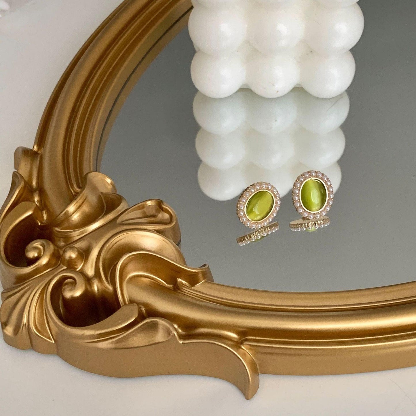 Olivia Baroque Stud Earrings