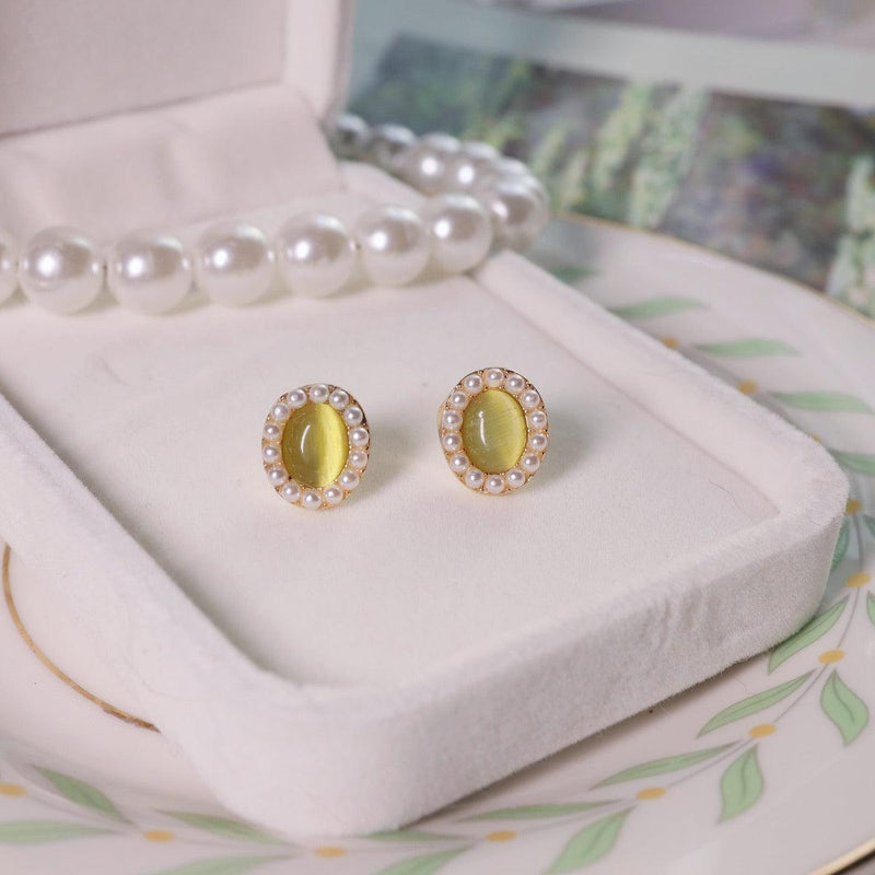 Olivia Baroque Stud Earrings