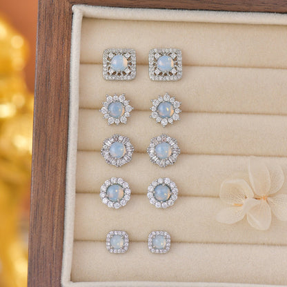 Baroque Stud Earrings - Rachelle
