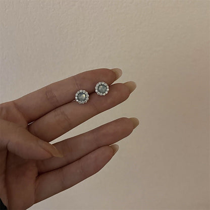Baroque Stud Earrings - Shelly